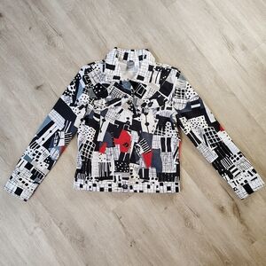 Simply Art by Dolcezza Jacket "Tear Down The Wall" Size Small